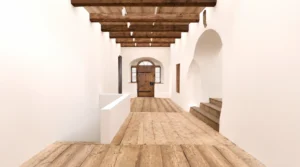 Photo of of a gallery interior